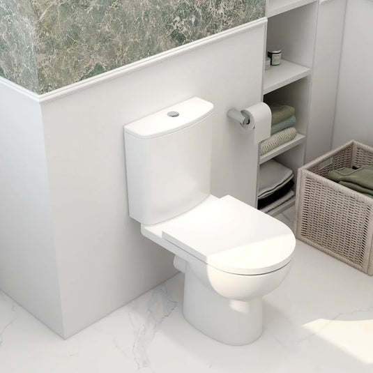 Imex Ivan Rimless Close Coupled Pan Pack (C10176R, T10176, S10176Sc) - CT10176R - Envy Bathrooms Ltd