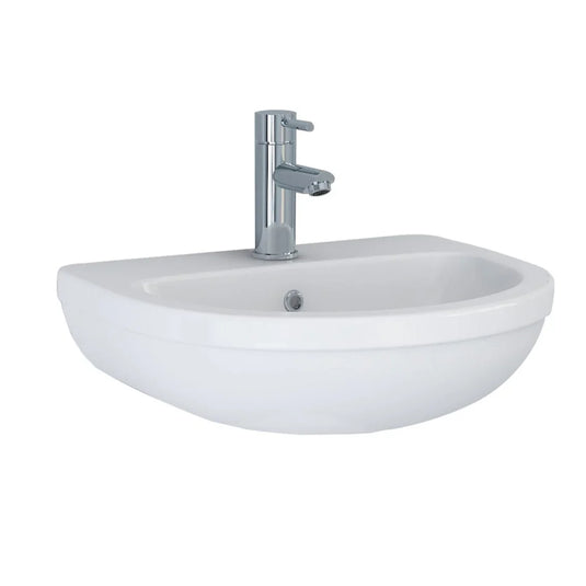 Imex Ivo / Flite 500mm Basin 1Th - L1076C1 - Envy Bathrooms Ltd