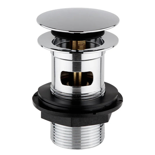 Imex Large Slotted Basin Dome Clicker Waste - Chrome - CB001 - Envy Bathrooms Ltd