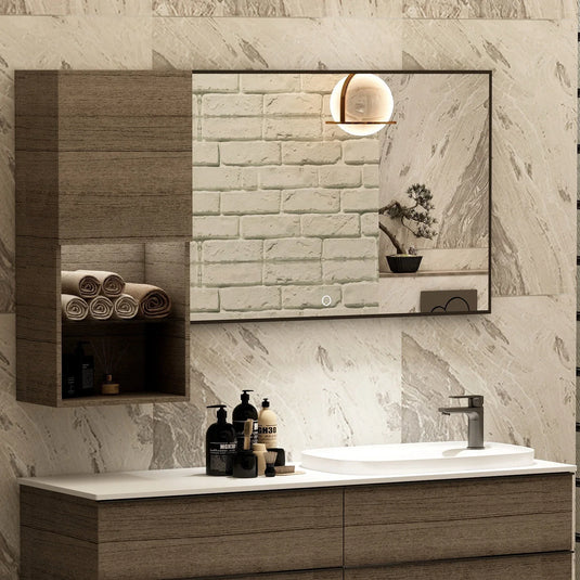 Imex Liberty Illuminated Mirror with Demista - FML2775-1100 - Envy Bathrooms Ltd