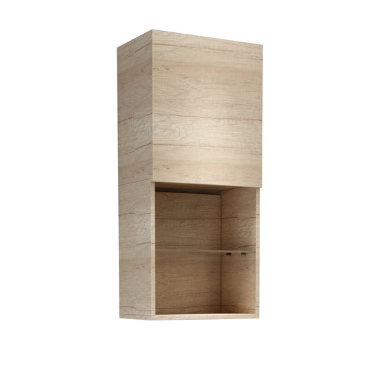 Imex Liberty Wall Storage Cabinet in Natural Oak - FCHM2775-400-B0001 - Envy Bathrooms Ltd
