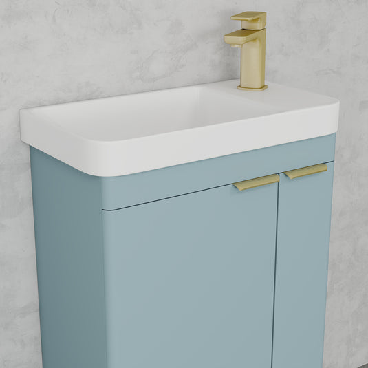 Imex Luna 100mm Handle Upgrade Brushed Brass | LUHA-1-BBRA - Envy Bathrooms Ltd