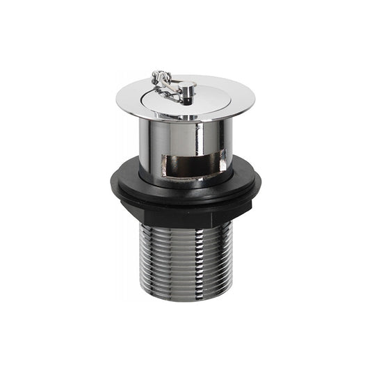 Imex Luxury Slotted Basin Waste with Chrome Metal Plug | BW100CP
