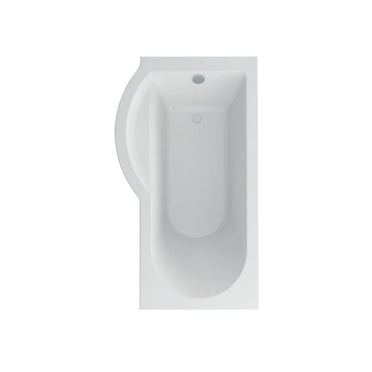 Imex Premiercast Multi Layer Reinforced Arco 1500 Left Hand P Shape Shower Bath - IMPASBLH15 - Envy Bathrooms Ltd