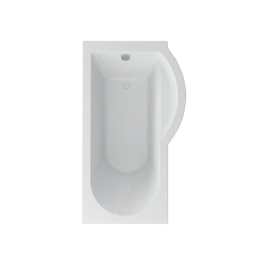 Imex Premiercast Multi Layer Reinforced Arco 1500 Right Hand P Shape Shower Bath - IMPASBRH15 - Envy Bathrooms Ltd