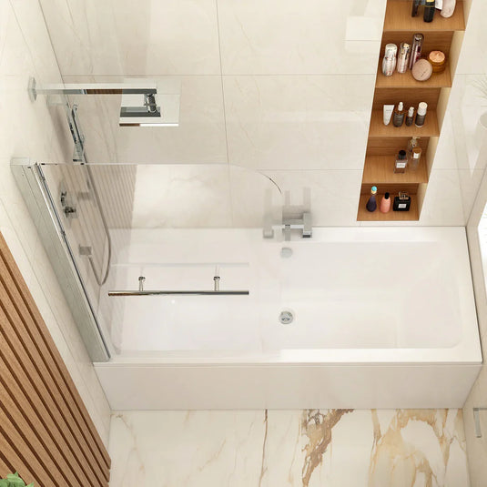 Imex Premiercast Multi Layer Reinforced Quadro 1700 x 700 Double Ended Bath - IMPQDE17X7 - Envy Bathrooms Ltd