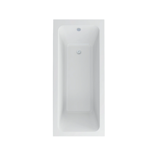 Imex Premiercast Multi Layer Reinforced Quadro 1800 x 800 Single Ended Bath - IMPQSE18X8 - Envy Bathrooms Ltd