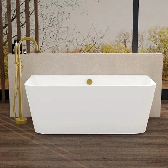 Imex Ravine 1500 x 750 Back To Wall Freestanding Style Bath (Waste Not Included) - PB1016A - Envy Bathrooms Ltd