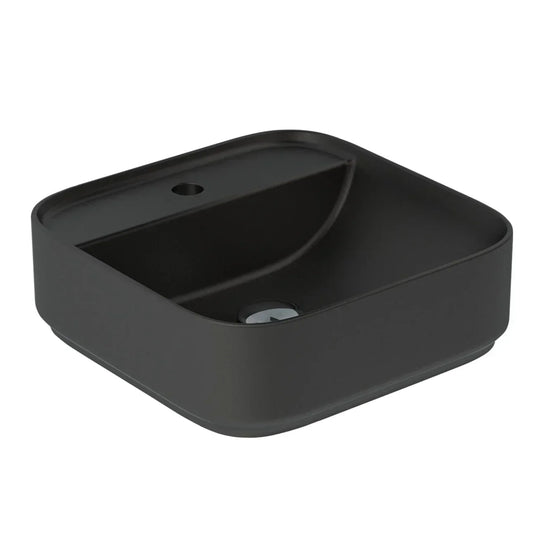 Imex Ravine 420mm 1 Tap Hole Countertop Basin in Black (2x Basins) - LW1823BLx2 - Envy Bathrooms Ltd