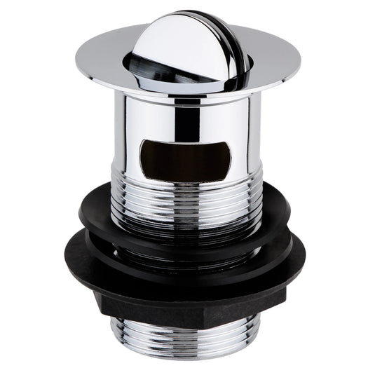 Imex Slotted Basin Flip Waste - Chrome - FW100 - Envy Bathrooms Ltd
