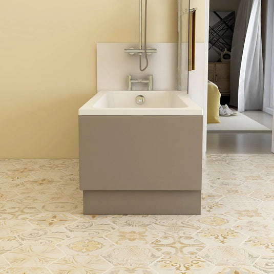 Imex Suburb 700 End Bath Panel with Adjustable Plinth - Matt Ash - SUEBP700MA - Envy Bathrooms Ltd
