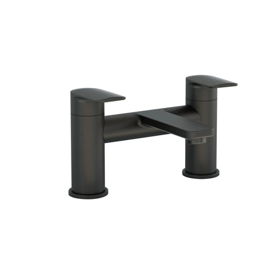 Imex Suburb Bath Filler in Matt Black - SUBFMB - Envy Bathrooms Ltd