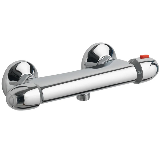 Imex Thermoforce 1 Round Shower Valve Only - THERMOV01 - Envy Bathrooms Ltd