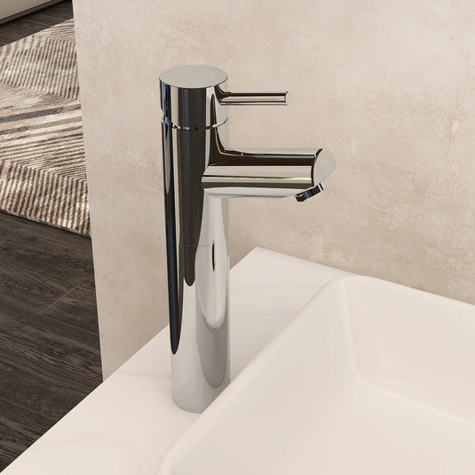 Imex Xcite Mono Tall Basin Mixer Incl Clicker Waste - XCTBAS - Envy Bathrooms Ltd