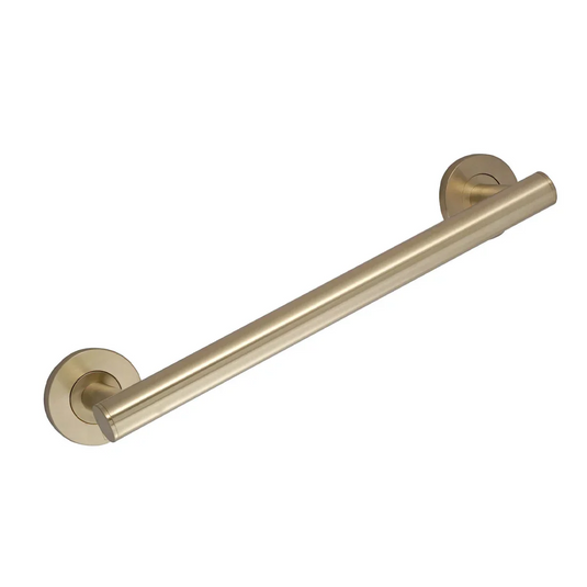 JTP 300mm Grab Bar - Brushed Brass - GB300BBR - Envy Bathrooms Ltd