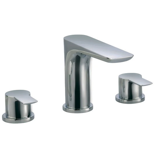 JTP Amore 3 Hole Basin Mixer | Chrome | 79193 - Envy Bathrooms Ltd