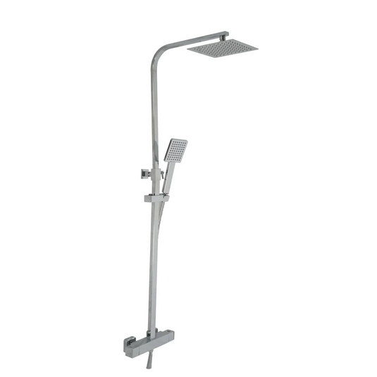 JTP Athena 2 Outlet Thermostatic Bar - Chrome - 35819CH - Envy Bathrooms Ltd