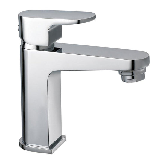 JTP Base Mini Basin Mixer Tap with Click Clack Waste - Chrome - Envy Bathrooms Ltd