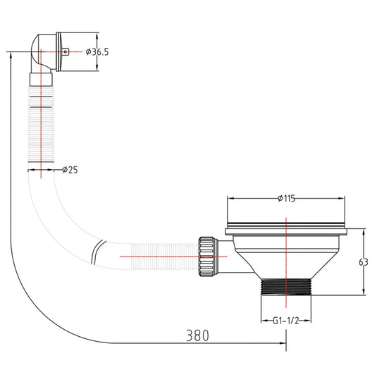 JTP Basket Strainer Kitchen Sink Waste with Round Overflow - Brushed Bronze - Envy Bathrooms Ltd