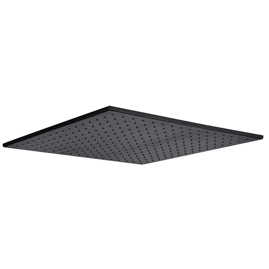 JTP Ceiling Mounted Shower Head - Matt Black - 38CM400MB - Envy Bathrooms Ltd