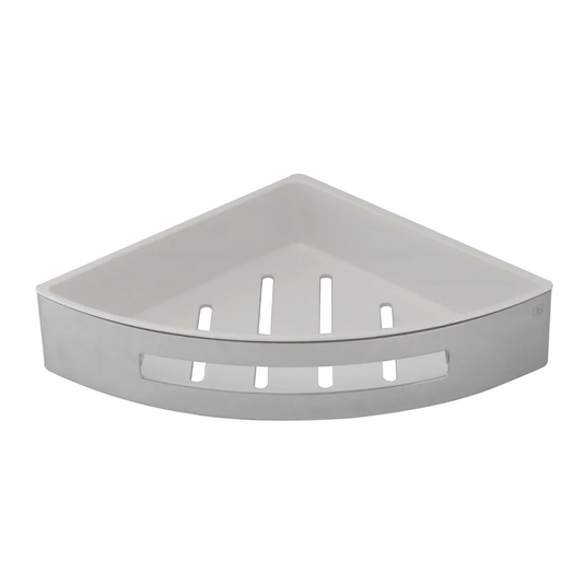 JTP Corner Basket With Shelf - Chrome - 2014CH - Envy Bathrooms Ltd
