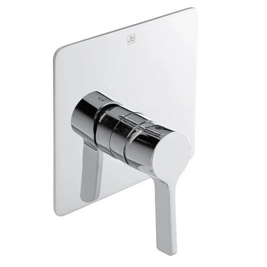 JTP Curved Single Lever Concealed Manual Valve - Chrome - 72227 - Envy Bathrooms Ltd