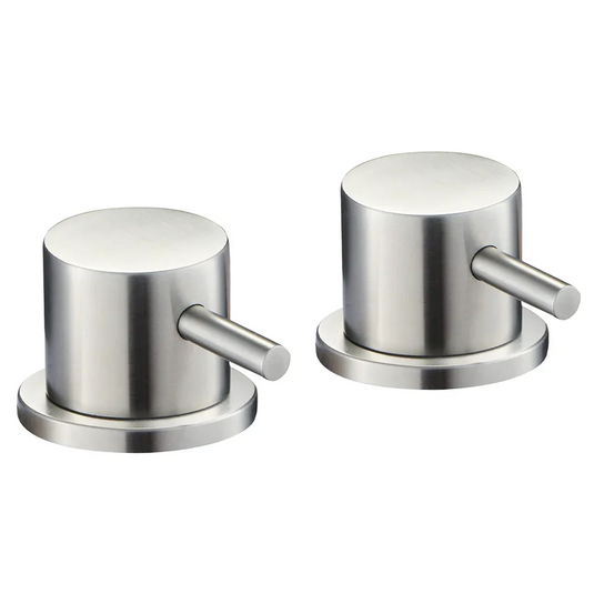 JTP Deck Panel Valves | Stainless Steel | IX809 - Envy Bathrooms Ltd