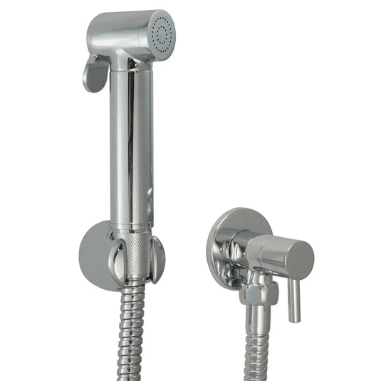 JTP Douche Set with Lever Angled Valve - Chrome - Envy Bathrooms Ltd