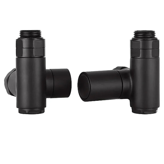 JTP Dual Fuel Radiator Valve - Matt Black - Envy Bathrooms Ltd