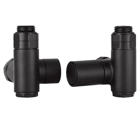 JTP Dual Fuel Radiator Valve - Matt Black - Envy Bathrooms Ltd