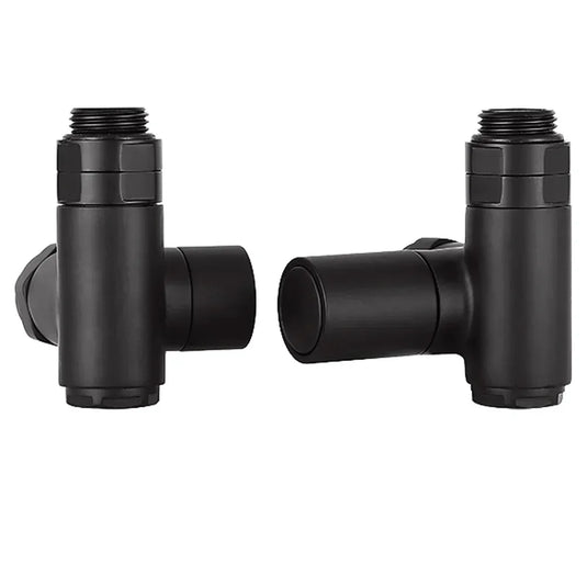 JTP Dual Fuel Radiator Valve - Matt Black - Envy Bathrooms Ltd