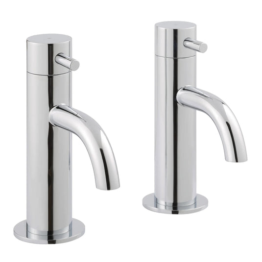 JTP Florence Basin Taps - Chrome - 55011 - Envy Bathrooms Ltd
