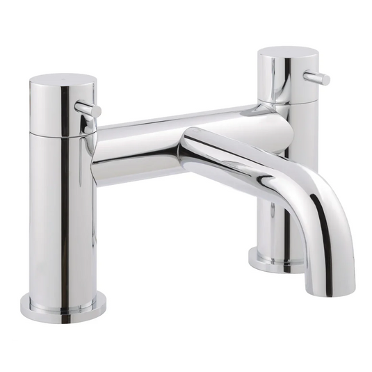 JTP Florence Deck Mounted Bath Filler - Chrome - 55223 - Envy Bathrooms Ltd
