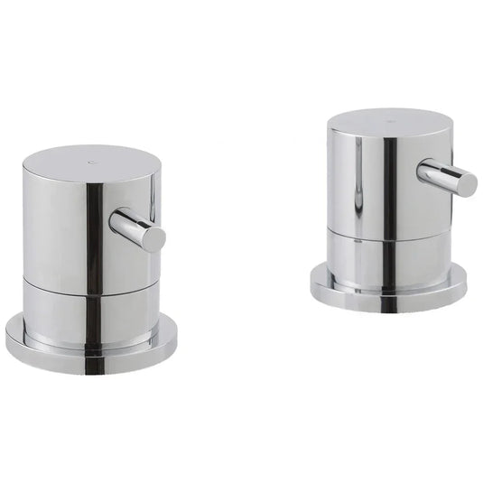 JTP Florence Panel Valve 55mm Wide - Chrome - Envy Bathrooms Ltd