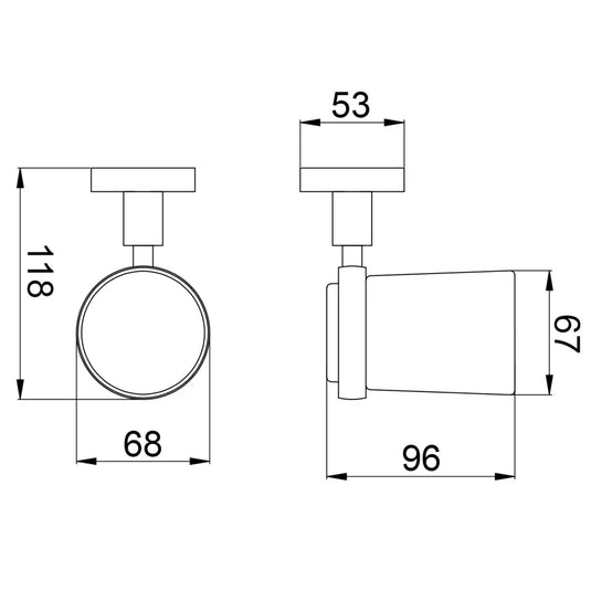 JTP Florence Tumbler Holder - Chrome - Envy Bathrooms Ltd