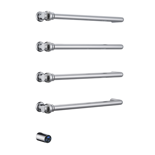 JTP Grosvenor Electric Towel Radiator Chrome | GRO529ECH - Envy Bathrooms Ltd