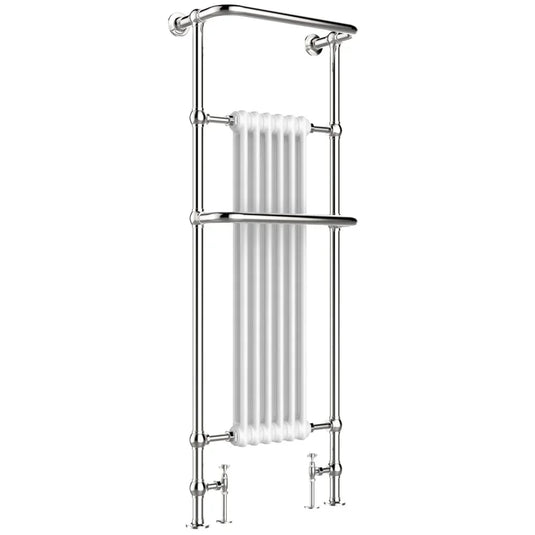 JTP Grosvenor Radiator Heated Towel Rail 1500mm H x 574mm W - Chrome - Envy Bathrooms Ltd