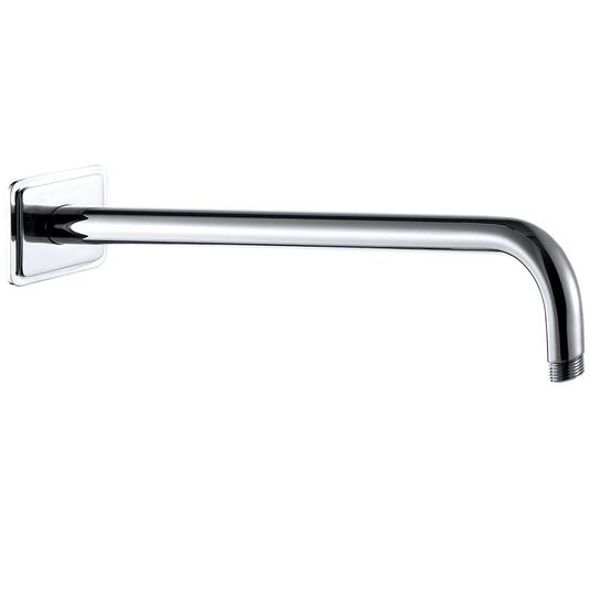 JTP Grosvenor Round Wall Mounted Shower Arm 400mm Length - Chrome - Envy Bathrooms Ltd