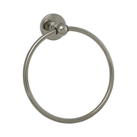 JTP Grosvenor Towel Ring - Nickel - GR121NK - Envy Bathrooms Ltd
