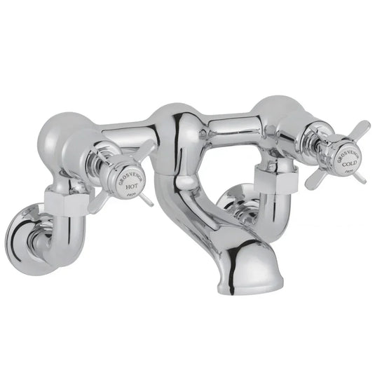 JTP Grosvenor Wall Mounted Bath Filler Tap - Chrome - Envy Bathrooms Ltd