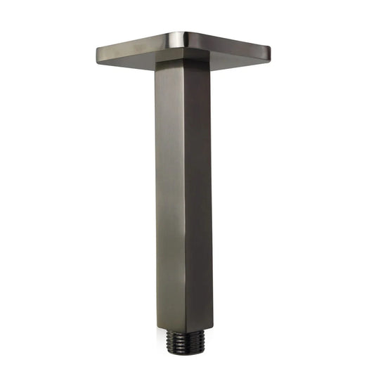 JTP HIX 150mm Ceiling Shower Arm - Brushed Black - 37218BBL - Envy Bathrooms Ltd