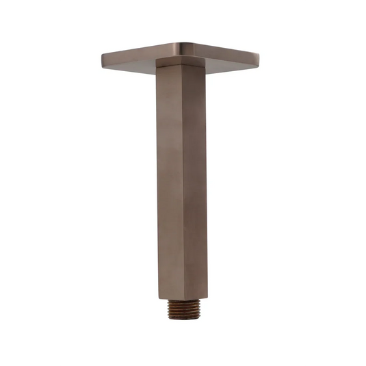 JTP HIX 150mm Ceiling Shower Arm - Brushed Bronze - 31218BRZ - Envy Bathrooms Ltd