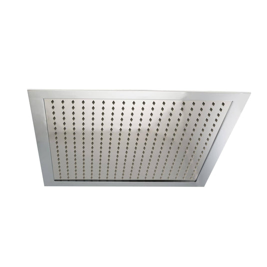JTP HIX 400mm Square Ceiling Mounted Shower Head Chrome | 32CM400CH - Envy Bathrooms Ltd