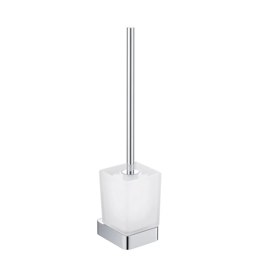 JTP Hix 75mm Square Wall Mounted Toilet Brush Holder - Chrome - 32165 - Envy Bathrooms Ltd