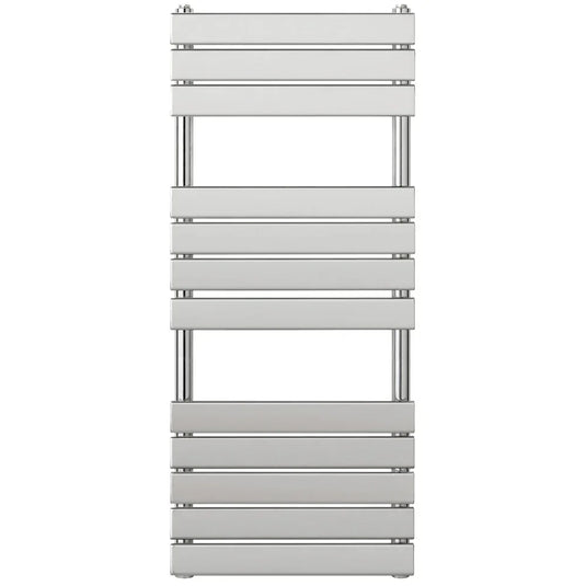 JTP Hix Designer Heated Towel Rail 1200mm H x 500mm W - Chrome - Envy Bathrooms Ltd