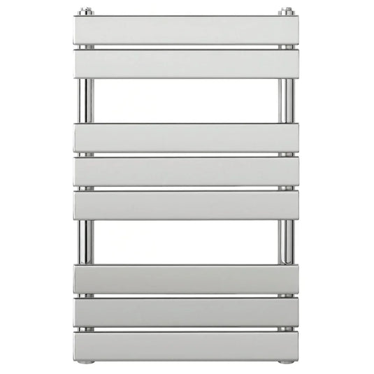 JTP Hix Designer Heated Towel Rail 800mm H x 500mm W - Chrome - Envy Bathrooms Ltd