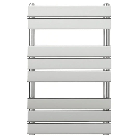 JTP Hix Designer Heated Towel Rail 800mm H x 500mm W - Chrome - Envy Bathrooms Ltd