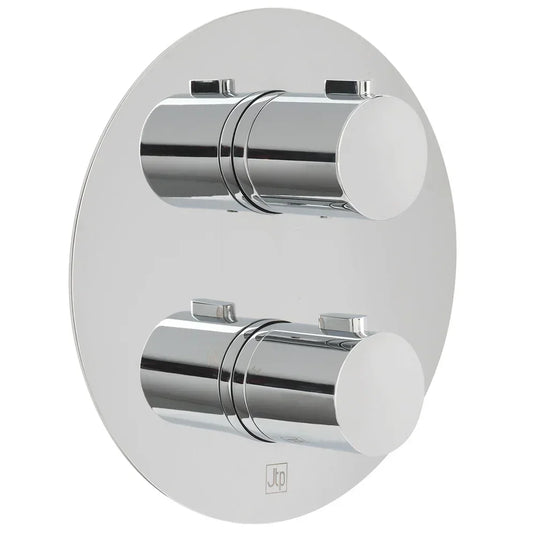 JTP Hugo Thermostatic Concealed 3 Outlets Shower Valve - Chrome - Envy Bathrooms Ltd