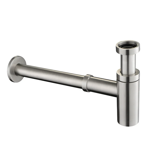 JTP Inox 300mm Bottle Trap Pipe - Stainless Steel - IX775 - Envy Bathrooms Ltd
