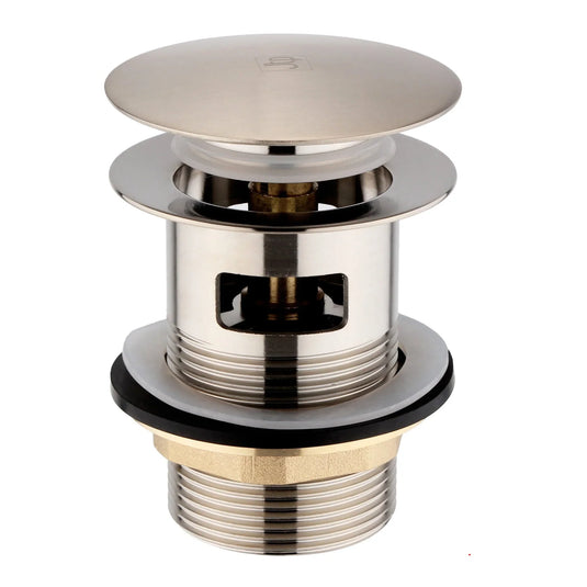 JTP Inox Click Clack Bath Waste - Stainless Steel - IX909 - Envy Bathrooms Ltd